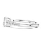 0.85 Carat Radiant Cut Lab-Grown Diamond Engagement Ring