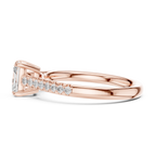 0.85 Carat Radiant Cut Lab-Grown Diamond Engagement Ring