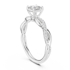 0.75 Carat Princess Cut Lab-Grown Diamond Engagement Ring