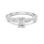 0.75 Carat Radiant Cut Lab-Grown Diamond Engagement Ring