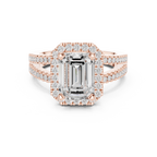 2.50 Carat Emerald Cut Lab-Grown Diamond Engagement Ring