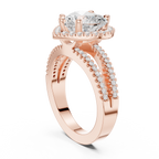 2.50 Carat Heart Cut Lab-Grown Diamond Engagement Ring