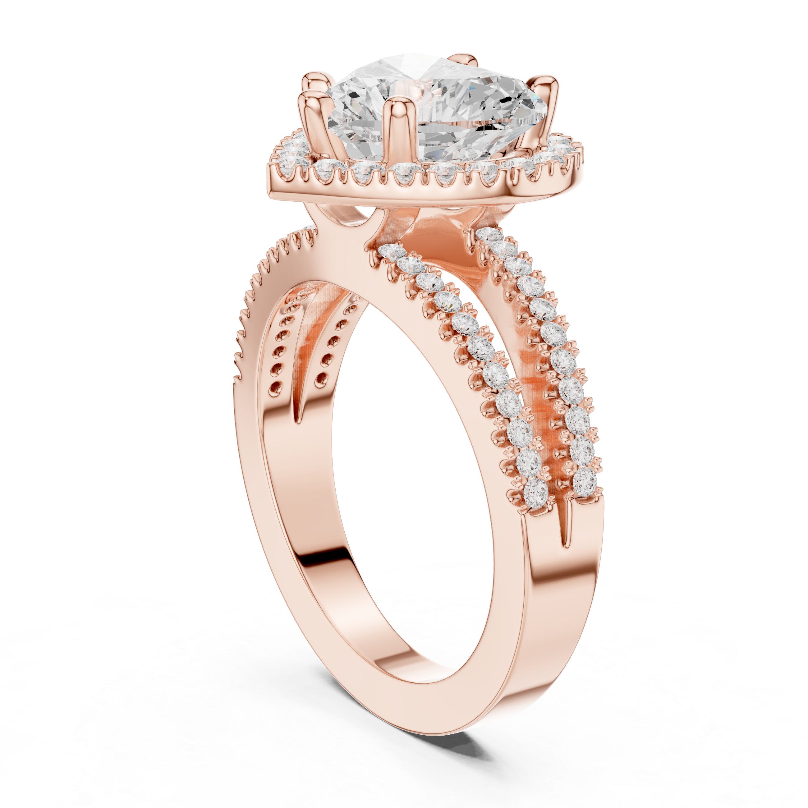 2.50 Carat Heart Cut Lab-Grown Diamond Engagement Ring