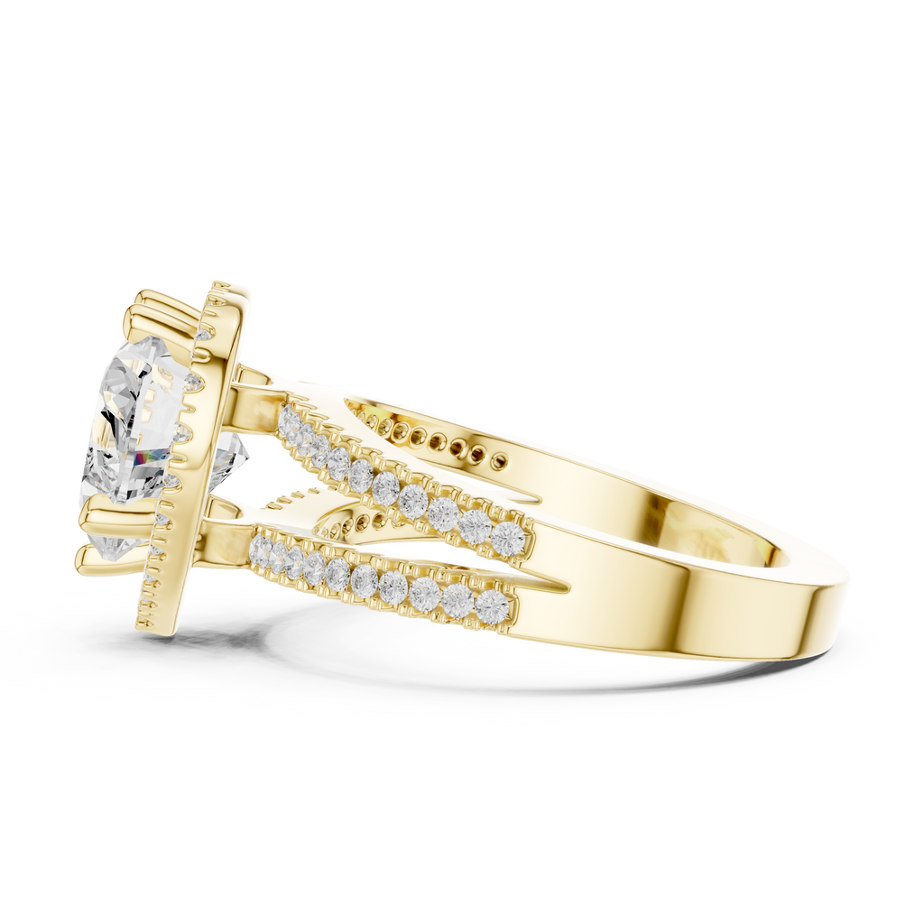 2.50 Carat Heart Cut Lab-Grown Diamond Engagement Ring