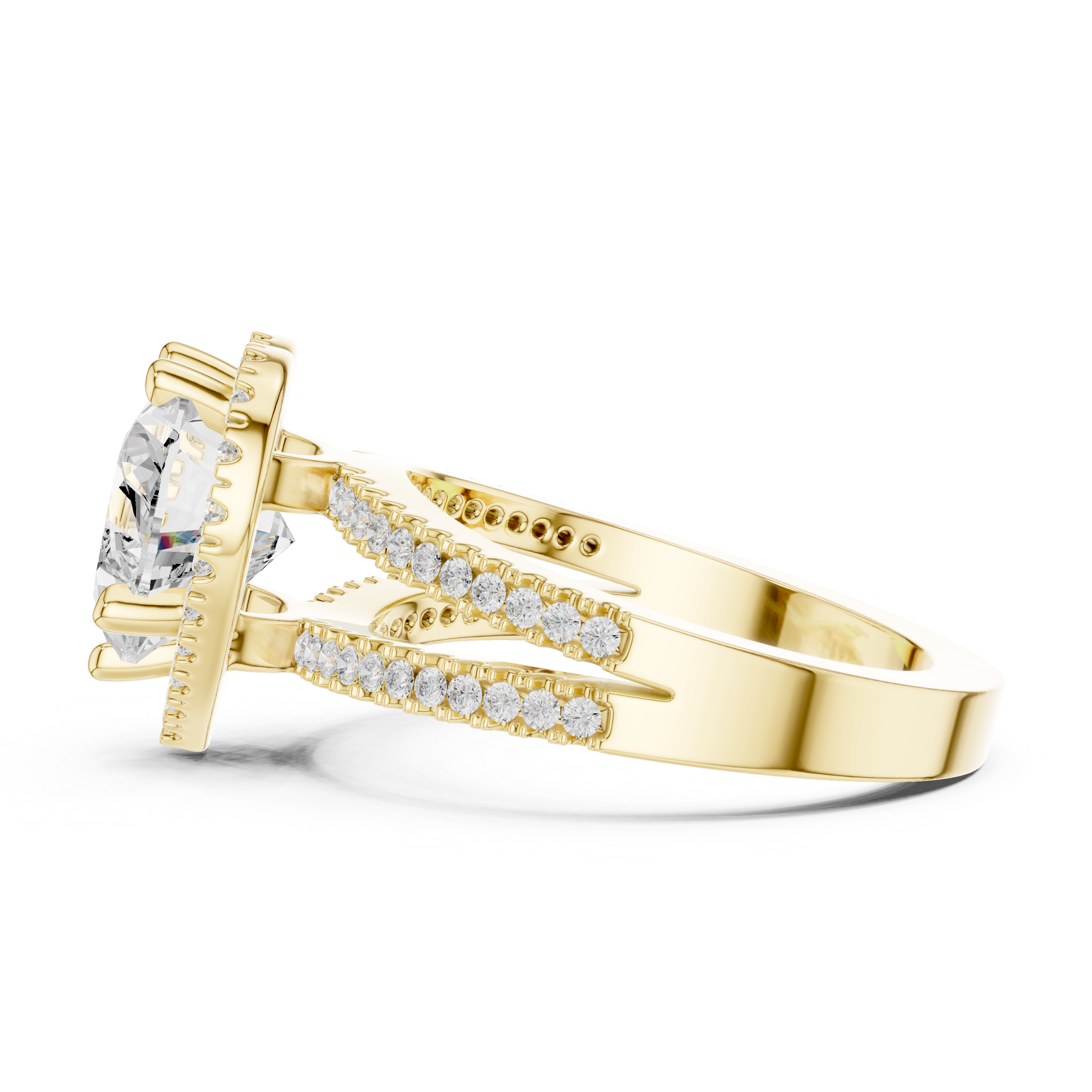 2.50 Carat Heart Cut Lab-Grown Diamond Engagement Ring