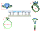 2.50 Carat Heart Cut Lab-Grown Diamond Engagement Ring