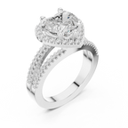 2.50 Carat Heart Cut Lab-Grown Diamond Engagement Ring