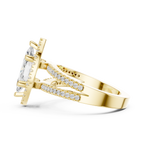 2.50 Carat Marquise Cut Lab-Grown Diamond Engagement Ring