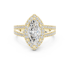 2.50 Carat Marquise Cut Lab-Grown Diamond Engagement Ring