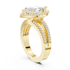 2.50 Carat Marquise Cut Lab-Grown Diamond Engagement Ring