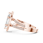 2.50 Carat Marquise Cut Lab-Grown Diamond Engagement Ring