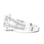 2.50 Carat Oval Cut Lab-Grown Diamond Engagement Ring