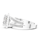 2.50 Carat Princess Cut Lab-Grown Diamond Engagement Ring
