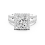 2.50 Carat Princess Cut Lab-Grown Diamond Engagement Ring