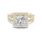 2.50 Carat Princess Cut Lab-Grown Diamond Engagement Ring