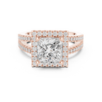 2.50 Carat Princess Cut Lab-Grown Diamond Engagement Ring