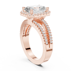 2.50 Carat Radiant Cut Lab-Grown Diamond Engagement Ring