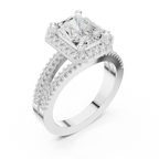 2.50 Carat Radiant Cut Lab-Grown Diamond Engagement Ring