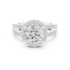 2.50 Carat Round Cut Lab-Grown Diamond Engagement Ring