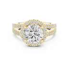 2.50 Carat Round Cut Lab-Grown Diamond Engagement Ring