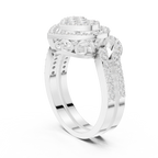 1 Carat Heart Shape Lab-Grown Diamond Engagement Ring