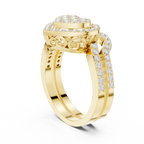 1 Carat Heart Shape Lab-Grown Diamond Engagement Ring