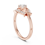 0.65 Carat Round Lab-Grown Diamond Engagement Ring