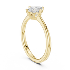 0.75 Carat Princess Cut Lab-Grown Diamond Solitaire Ring in 14K / 18K Gold VVS1 Clarity – SGL Certified