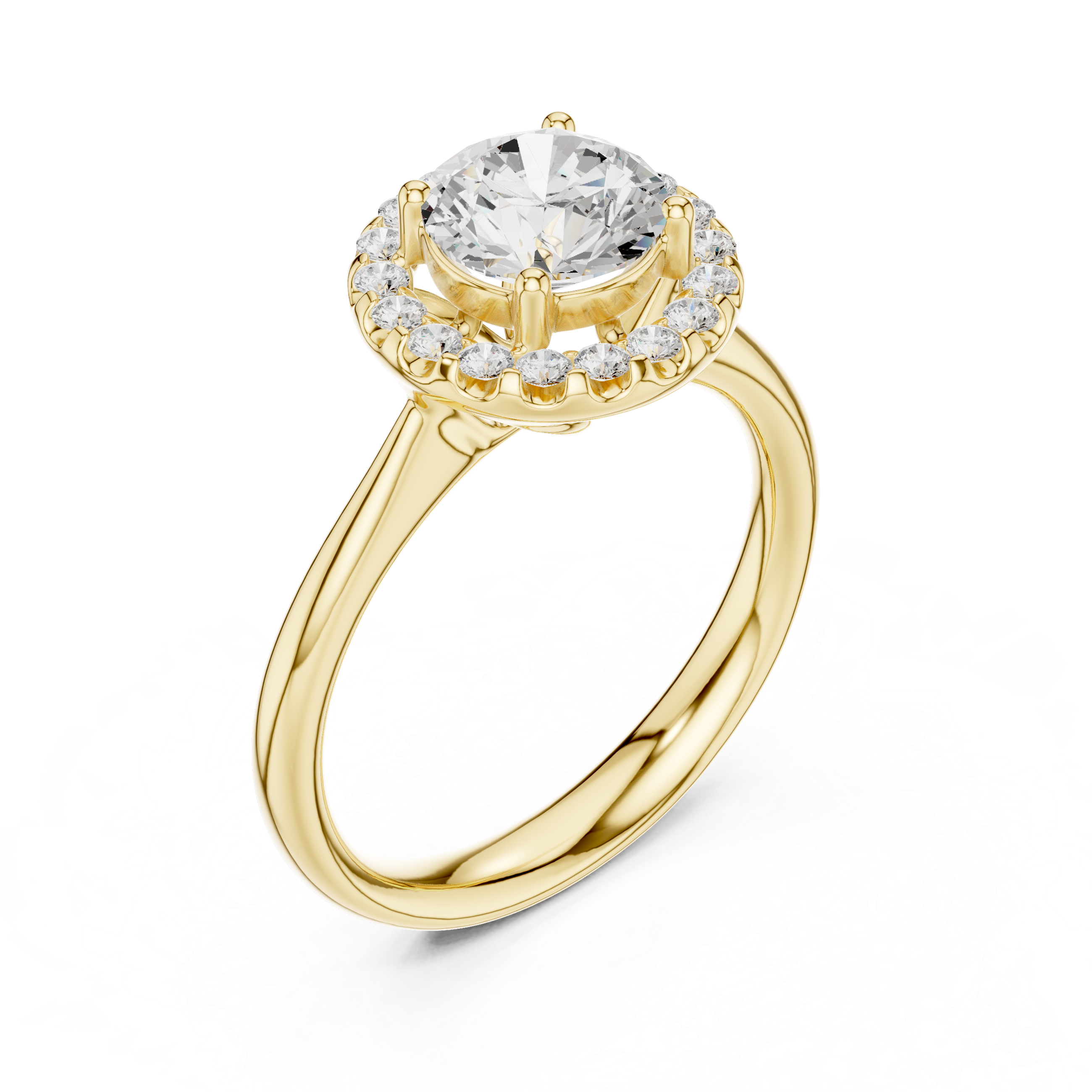 1.25 Carat Round Cut Lab-Grown Diamond Solitaire Ring in 14K / 18K Gold, VVS1 Clarity – SGL Certified