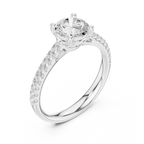 1.25 Carat Round Cut Lab-Grown Diamond Solitaire Ring in 14K / 18K Gold , VVS1 Clarity – SGL Certified