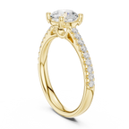 1.25 Carat Round Cut Lab-Grown Diamond Solitaire Ring in 14K / 18K Gold , VVS1 Clarity – SGL Certified