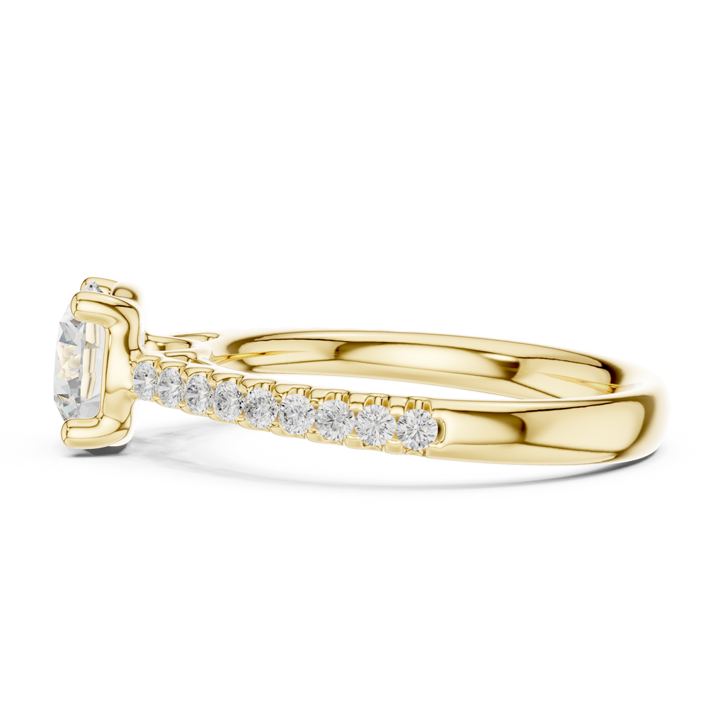 1.25 Carat Round Cut Lab-Grown Diamond Solitaire Ring in 14K / 18K Gold , VVS1 Clarity – SGL Certified