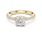 1.25 Carat Round Cut Lab-Grown Diamond Solitaire Ring in 14K / 18K Gold , VVS1 Clarity – SGL Certified