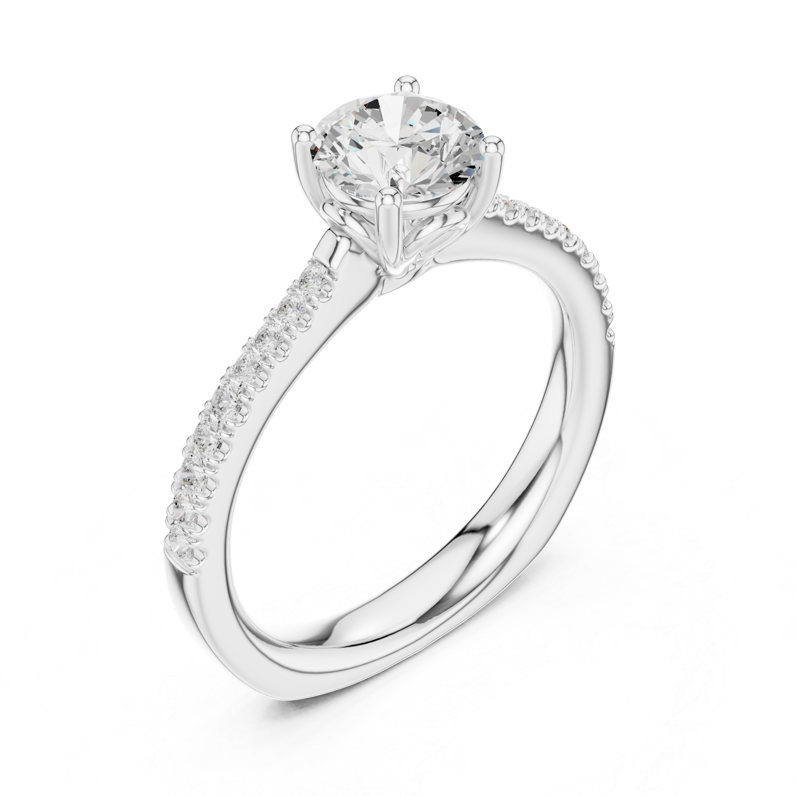 1.25 Carat Round Cut Lab-Grown Diamond Solitaire Ring in 14K / 18K Gold, VVS1 Clarity – SGL Certified