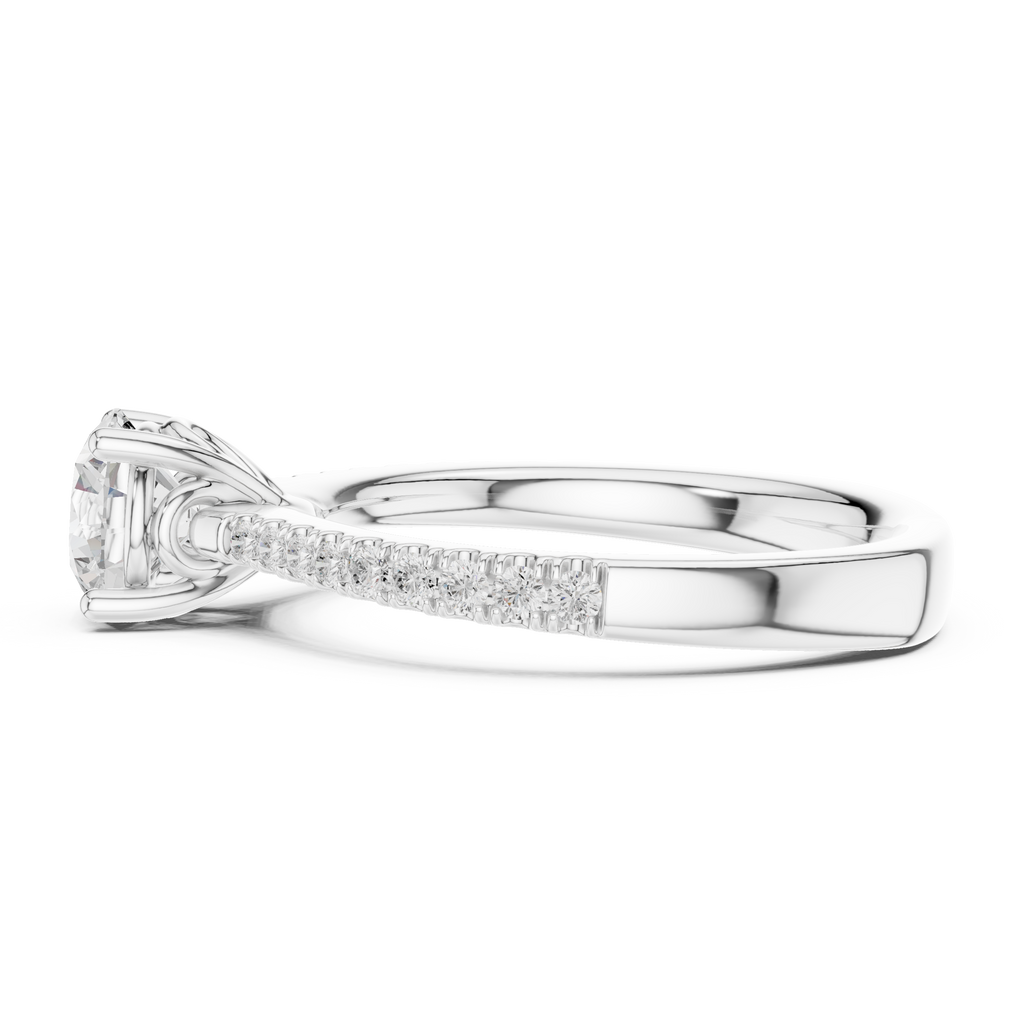 1.25 Carat Round Cut Lab-Grown Diamond Solitaire Ring in 14K / 18K Gold, VVS1 Clarity – SGL Certified