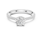 1.25 Carat Round Cut Lab-Grown Diamond Solitaire Ring in 14K / 18K Gold, VVS1 Clarity – SGL Certified