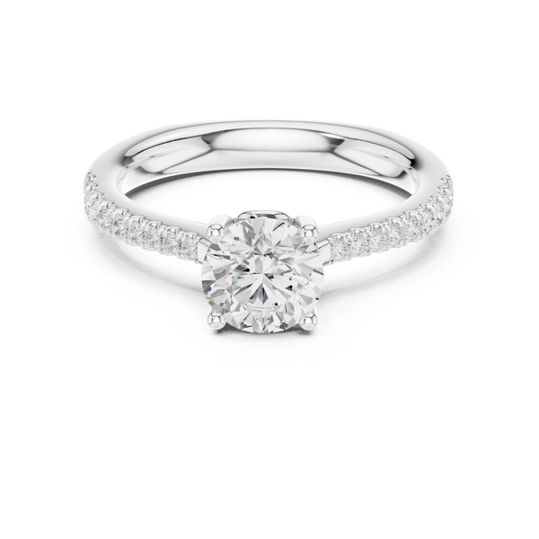 1.25 Carat Round Cut Lab-Grown Diamond Solitaire Ring in 14K / 18K Gold, VVS1 Clarity – SGL Certified