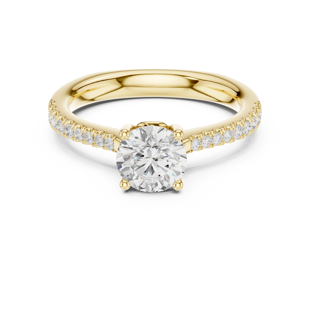1.25 Carat Round Cut Lab-Grown Diamond Solitaire Ring in 14K / 18K Gold, VVS1 Clarity – SGL Certified