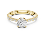 1.25 Carat Round Cut Lab-Grown Diamond Solitaire Ring in 14K / 18K Gold, VVS1 Clarity – SGL Certified