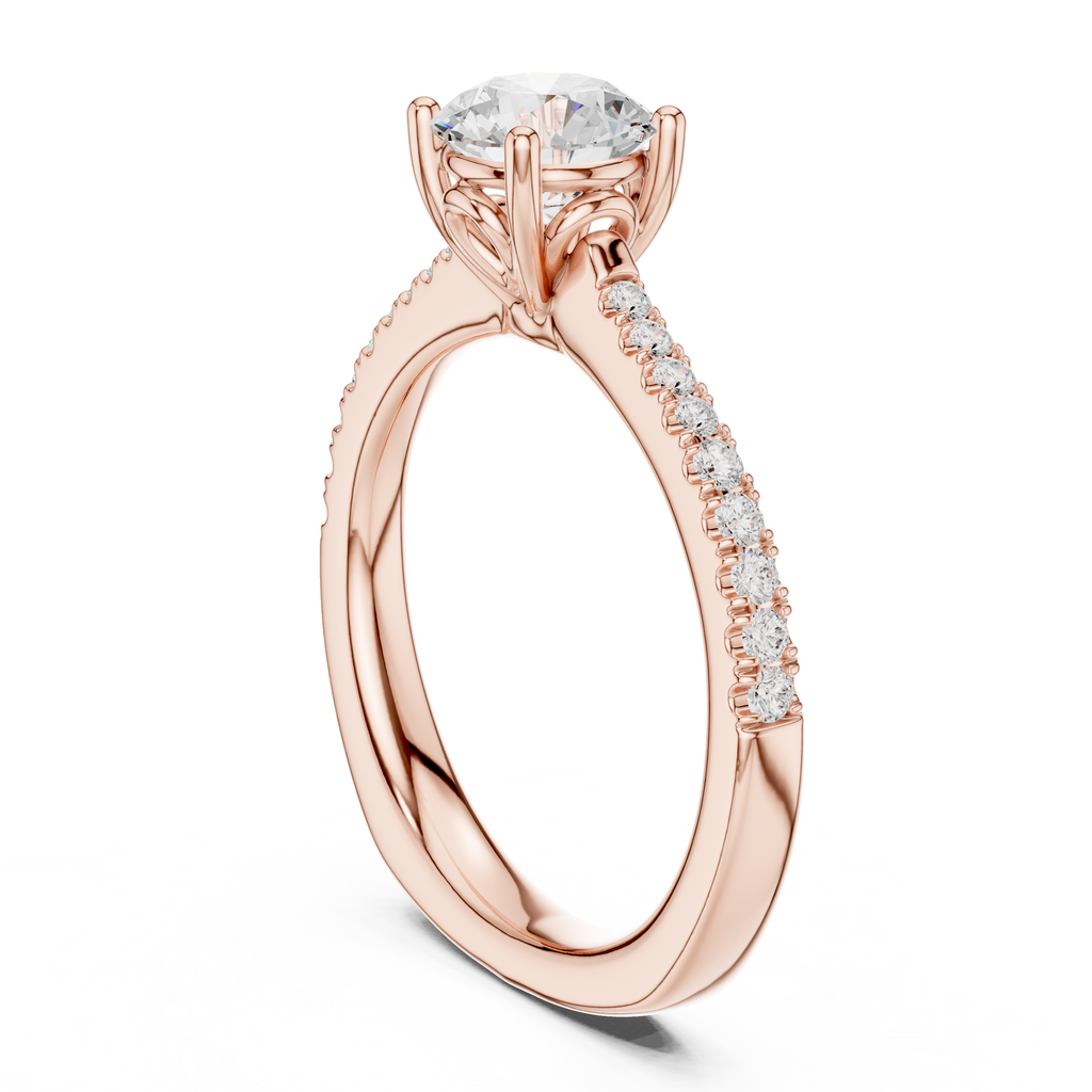 1.25 Carat Round Cut Lab-Grown Diamond Solitaire Ring in 14K / 18K Gold, VVS1 Clarity – SGL Certified