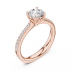 1.25 Carat Round Cut Lab-Grown Diamond Solitaire Ring in 14K / 18K Gold, VVS1 Clarity – SGL Certified
