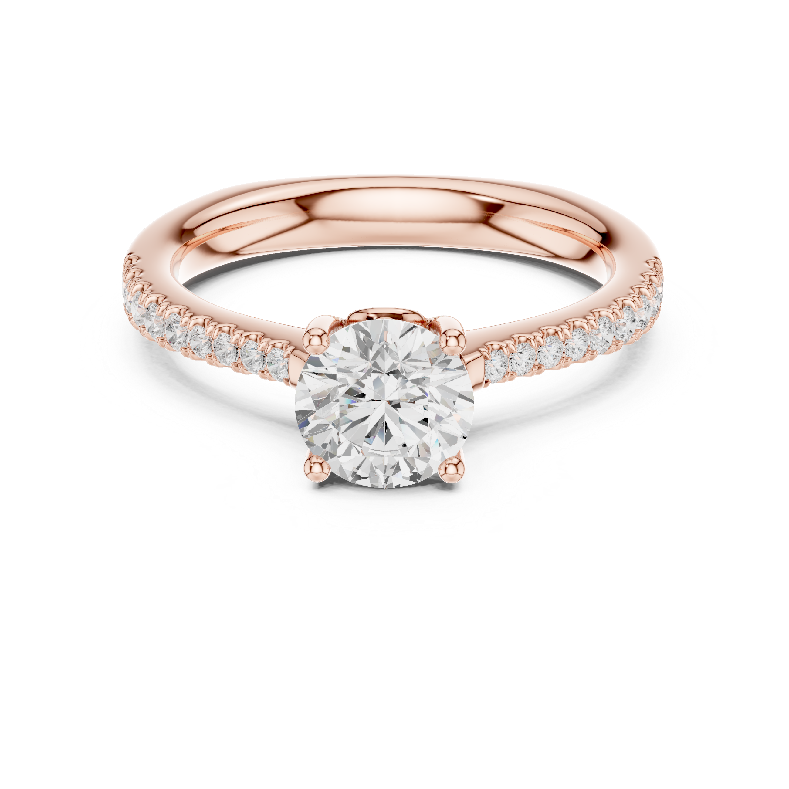 1.25 Carat Round Cut Lab-Grown Diamond Solitaire Ring in 14K / 18K Gold, VVS1 Clarity – SGL Certified