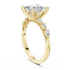 2.35 Carat Princess Cut Lab-Grown Diamond Solitaire Ring in 14K / 18K Gold , VVS1 Clarity – SGL Certified