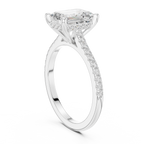 2.35 Carat Emerald Cut Lab-Grown Diamond Solitaire Ring in 14K / 18K Gold ,VVS1 Clarity – SGL Certified