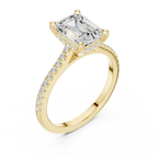 2.35 Carat Emerald Cut Lab-Grown Diamond Solitaire Ring in 14K / 18K Gold ,VVS1 Clarity – SGL Certified