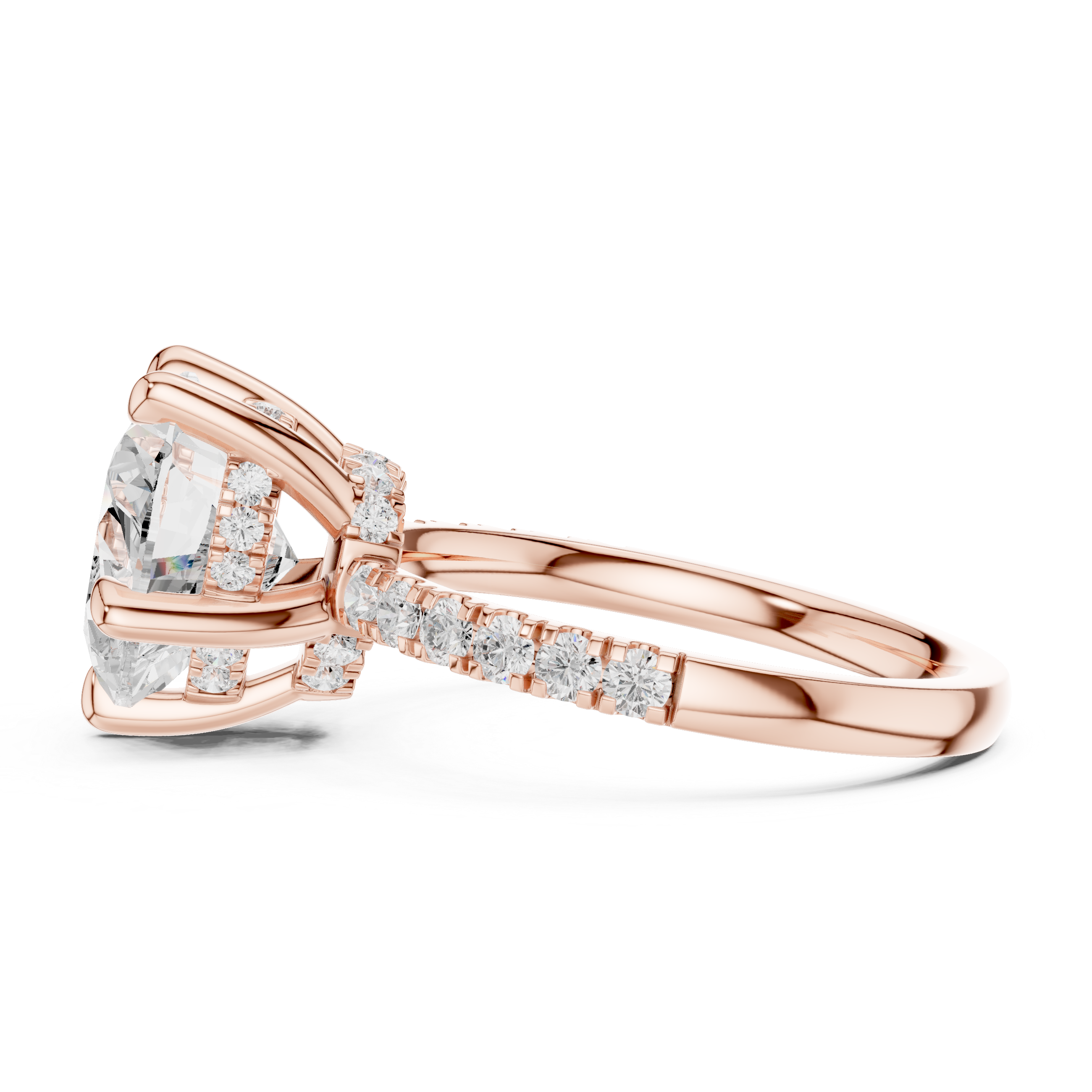 4.50 Carat Heart Cut Lab-Grown Diamond Solitaire Ring in 14K / 18K Gold, VVS1 Clarity – SGL Certified