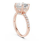 4.50 Carat Heart Cut Lab-Grown Diamond Solitaire Ring in 14K / 18K Gold, VVS1 Clarity – SGL Certified