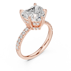 4.50 Carat Heart Cut Lab-Grown Diamond Solitaire Ring in 14K / 18K Gold, VVS1 Clarity – SGL Certified