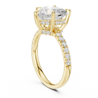 4.50 Carat Heart Cut Lab-Grown Diamond Solitaire Ring in 14K / 18K Gold, VVS1 Clarity – SGL Certified