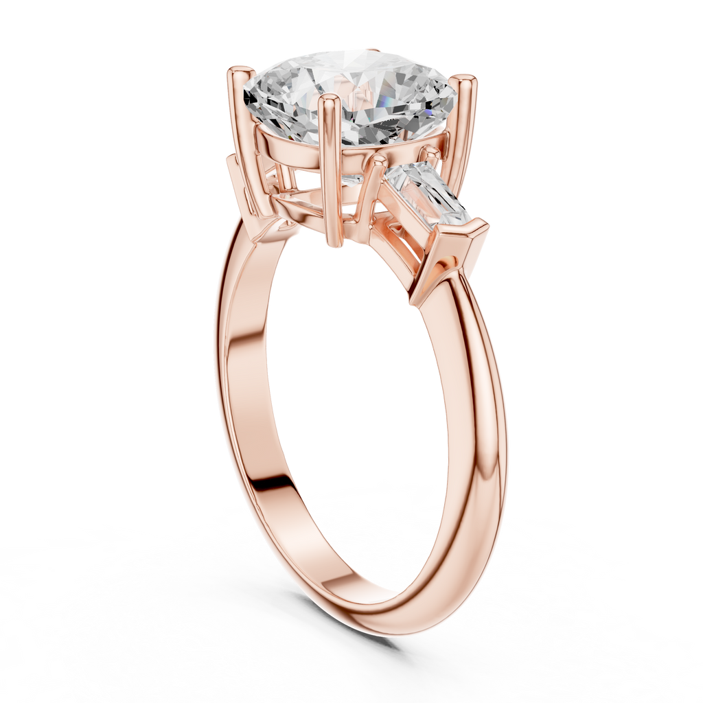 3.35 Carat Cushion Cut Lab-Grown Diamond Solitaire Ring in 14K / 18K Gold , VVS1 Clarity – SGL Certified